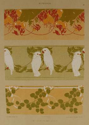 Bild Nr.3: 137-2669 Jugendstil-Ornamente.: (Varia, Jugendstil)