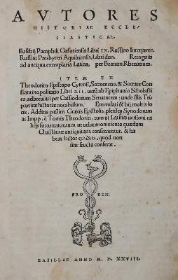 Bild Nr.1: 137-282 Rhenanus,B.: (Alte Drucke, Handschriften und Theologie)