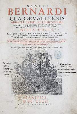 Bild Nr.1: 137-29 Bernardus Claravallensis.: (Alte Drucke, Handschriften und Theologie)