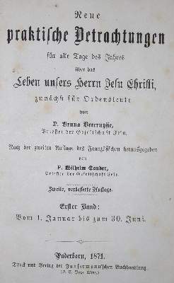 Bild Nr.1: 137-292 Sammlung: (Alte Drucke, Handschriften und Theologie)