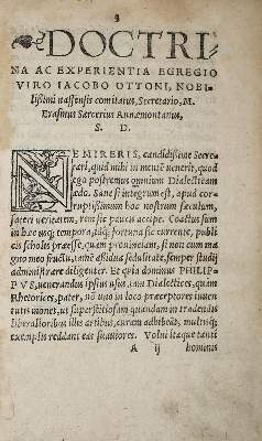 Bild Nr.1: 137-295 Sarcer(ius),E.: (Alte Drucke, Handschriften und Theologie)