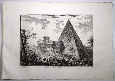 Bild Nr.1: 137-2952 Piranesi, Giovanni Battista: (Ausland, Italien)
