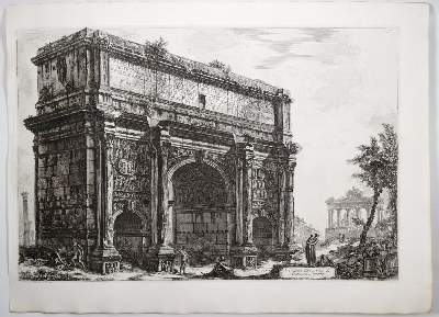 Bild Nr.1: 137-2963 Piranesi, Giovanni Battista: (Ausland, Italien)