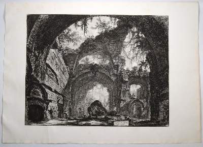 Bild Nr.1: 137-2965 Piranesi, Giovanni Battista: (Ausland, Italien)
