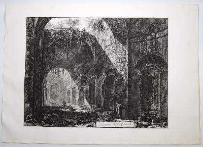 Bild Nr.1: 137-2967 Piranesi, Giovanni Battista: (Ausland, Italien)