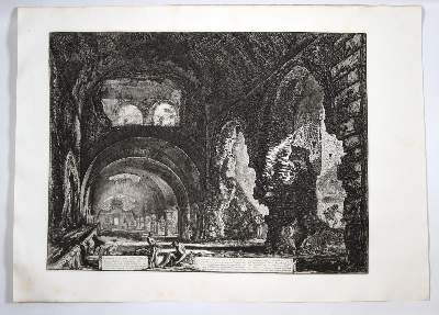 Bild Nr.1: 137-2969 Piranesi, Giovanni Battista: (Ausland, Italien)
