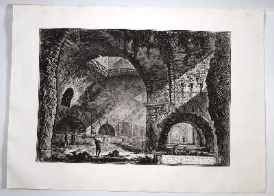 Bild Nr.1: 137-2970 Piranesi, Giovanni Battista: (Ausland, Italien)