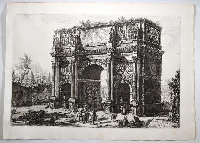 Bild Nr.1: 137-2980 Piranesi, Giovanni Battista: (Ausland, Italien)