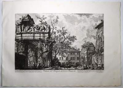 Bild Nr.1: 137-2983 Piranesi, Giovanni Battista: (Ausland, Italien)