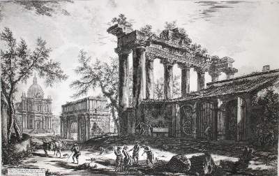 Bild Nr.1: 137-2985 Piranesi, Giovanni Battista: (Ausland, Italien)