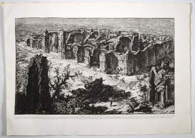 Bild Nr.1: 137-2988 Piranesi, Giovanni Battista: (Ausland, Italien)