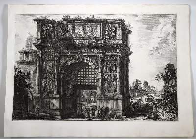 Bild Nr.1: 137-2996 Piranesi, Giovanni Battista: (Ausland, Italien)