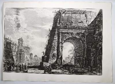 Bild Nr.1: 137-3010 Piranesi, Giovanni Battista: (Ausland, Italien)