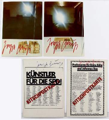 Bild Nr.3: 137-3221 Beuys, Joseph: (Künstlergraphik)