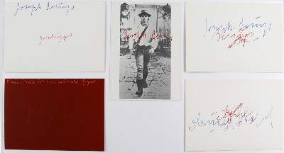Bild Nr.3: 137-3229 Beuys, Joseph: (Künstlergraphik)