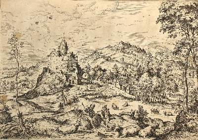 Bild Nr.1: 137-3303 Cock, Hieronymus.: (Künstlergraphik)
