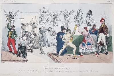 Bild Nr.1: 137-3444 Grandville, Jean Jacques (d.i. Jean Ignace Isidor Gerard): (Künstlergraphik)