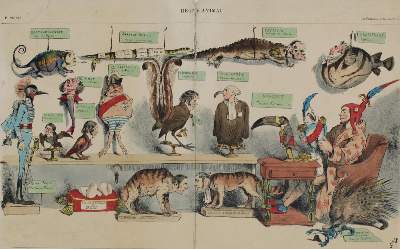 Bild Nr.1: 137-3445 Grandville, Jean Jacques (d.i. Jean Ignace Isidor Gerard): (Künstlergraphik)