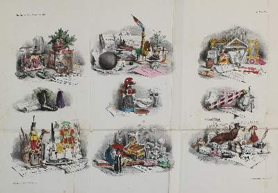Bild Nr.1: 137-3451 Grandville, Jean Jacques (d.i. Jean Ignace Isidor Gerard): (Künstlergraphik)