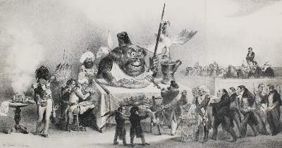 Bild Nr.1: 137-3453 Grandville, Jean Jacques (d.i. Jean Ignace Isidor Gerard): (Künstlergraphik)