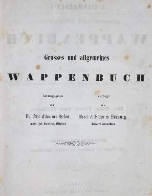 Bild Nr.2: 137-347 Siebmacher,J.: (Genealogie und Heraldik, Österreich)