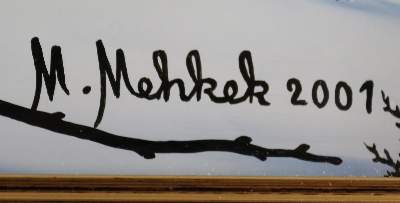 Bild Nr.3: 137-3511 Mehkek, Martin: (Künstlergraphik, Hinterglasmalerei)