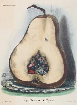 Bild Nr.1: 137-3585 Bouquet, Auguste: (Künstlergraphik, Karikatur)