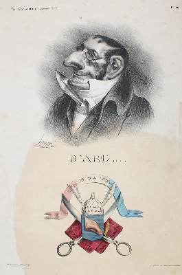 Bild Nr.1: 137-3590 Daumier, Honoré: (Künstlergraphik, Karikatur)