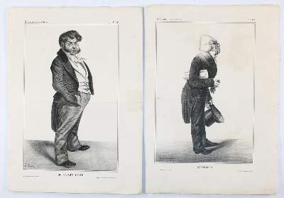 Bild Nr.4: 137-3590 Daumier, Honoré: (Künstlergraphik, Karikatur)