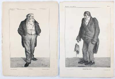 Bild Nr.5: 137-3590 Daumier, Honoré: (Künstlergraphik, Karikatur)