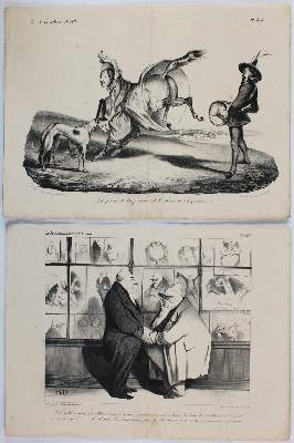 Bild Nr.4: 137-3591 Daumier, Honoré: (Künstlergraphik, Karikatur)