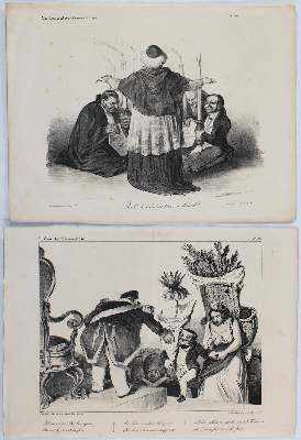 Bild Nr.4: 137-3592 Daumier, Honoré: (Künstlergraphik, Karikatur)