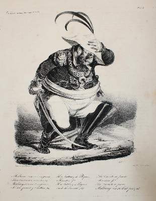 Bild Nr.5: 137-3593 Daumier, Honoré: (Künstlergraphik, Karikatur)