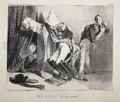 Bild Nr.6: 137-3593 Daumier, Honoré: (Künstlergraphik, Karikatur)