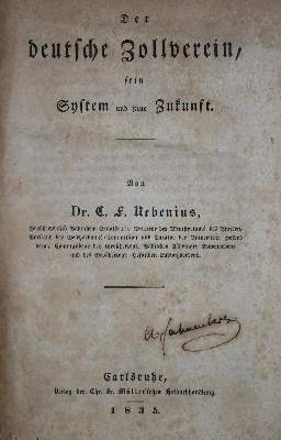 Bild Nr.1: 137-365 Nebenius,C.F.: (Wirtschaft)
