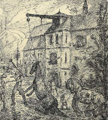 Bild Nr.2: 137-3687 Kubin, Alfred: (Künstlergraphik)