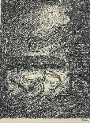 Bild Nr.3: 137-3687 Kubin, Alfred: (Künstlergraphik)