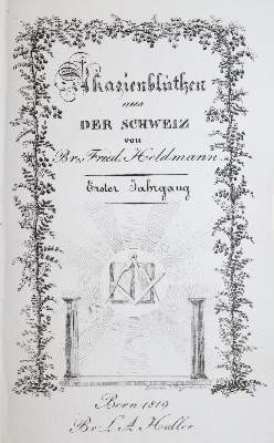 Bild Nr.1: 137-376 Heldmann,F.: (Freimaurerei)