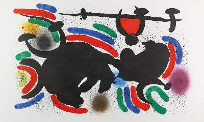 Bild Nr.1: 137-3768 Miró, Joan: (Künstlergraphik)