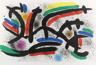 Bild Nr.3: 137-3768 Miró, Joan: (Künstlergraphik)