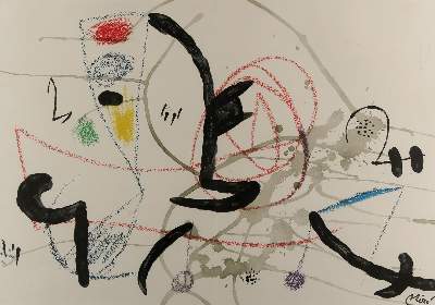 Bild Nr.1: 137-3769 Miró, Joan: (Künstlergraphik)