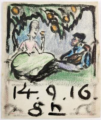 Bild Nr.1: 137-3825 Penzoldt,E.: (Künstlergraphik)