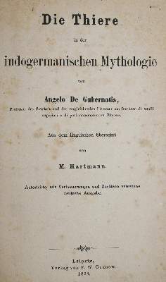 Bild Nr.1: 137-387 Gubernatis,A.de.: (Grenzwissenschaften und Okkultismus)