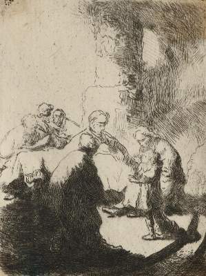 Bild Nr.1: 137-3876 Rembrandt, Harmensz van Rijn: (Künstlergraphik)