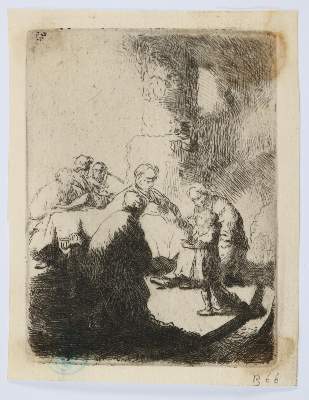 Bild Nr.2: 137-3876 Rembrandt, Harmensz van Rijn: (Künstlergraphik)