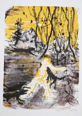 Bild Nr.1: 137-3895 Richter, Daniel: (Künstlergraphik)