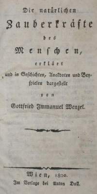 Bild Nr.1: 137-391 Wenzel,G.I.: (Grenzwissenschaften und Okkultismus)