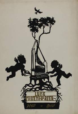 Bild Nr.4: 137-3942 Wehrmann, Antoinette M. (Toni): (Künstlergraphik, Scherenschnitte)