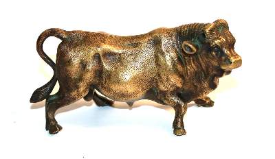 Bild Nr.1: 137-4005 Stier.: (Künstlergraphik, Skulpturen - Plastiken)