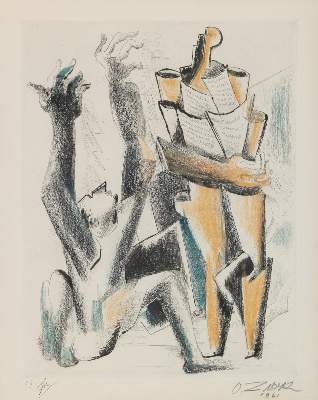 Bild Nr.1: 137-4155 Zadkine, Ossip: (Künstlergraphik)